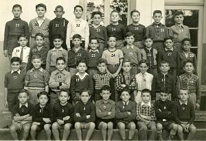 ECOLE PAIXHANS GARCONS 1952 CM1